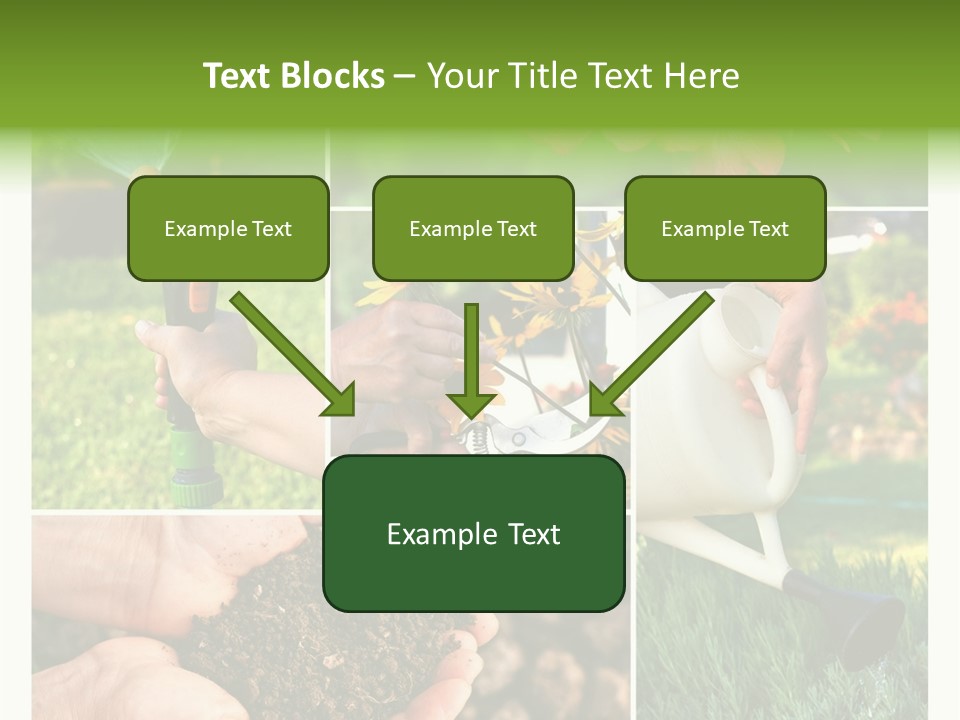 Colorful Spring Land PowerPoint Template