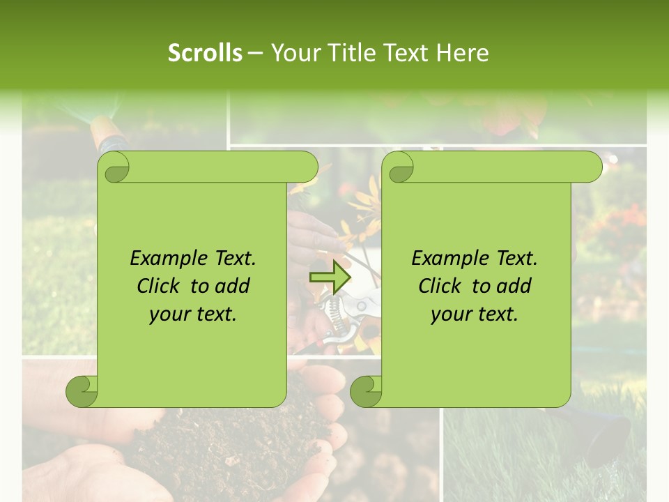 Colorful Spring Land PowerPoint Template