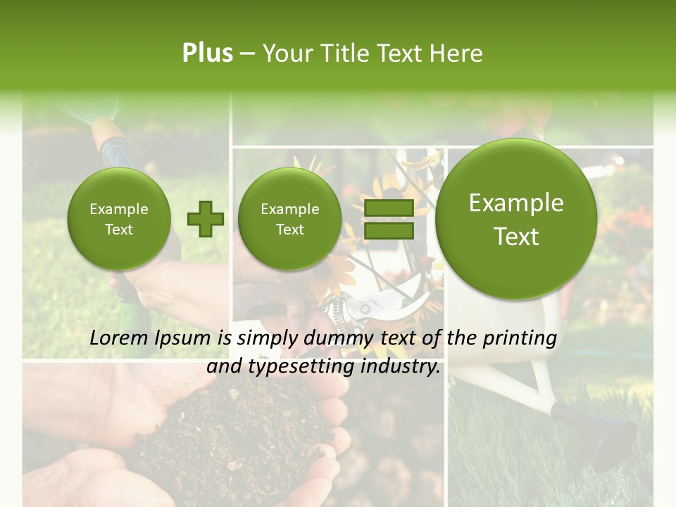 Colorful Spring Land PowerPoint Template