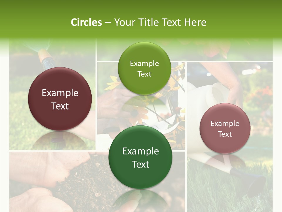 Colorful Spring Land PowerPoint Template