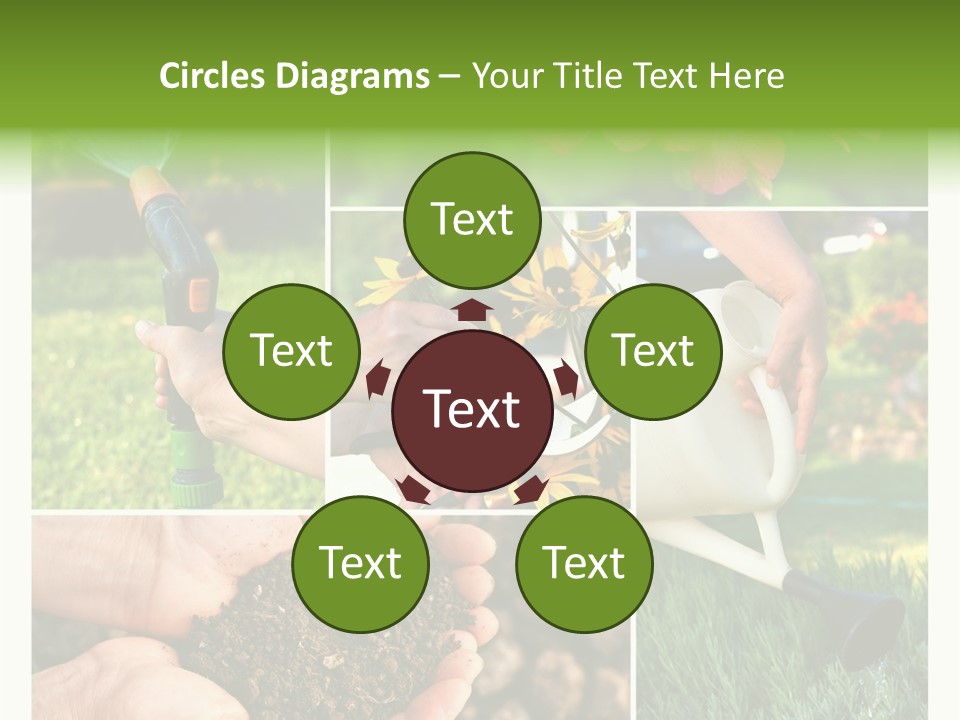 Colorful Spring Land PowerPoint Template