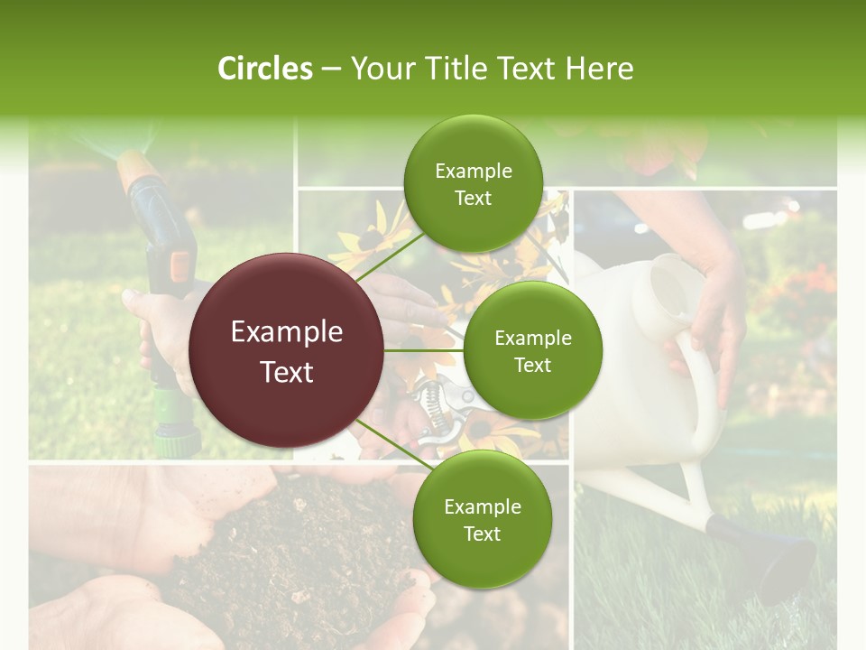 Colorful Spring Land PowerPoint Template