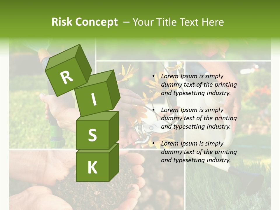 Colorful Spring Land PowerPoint Template