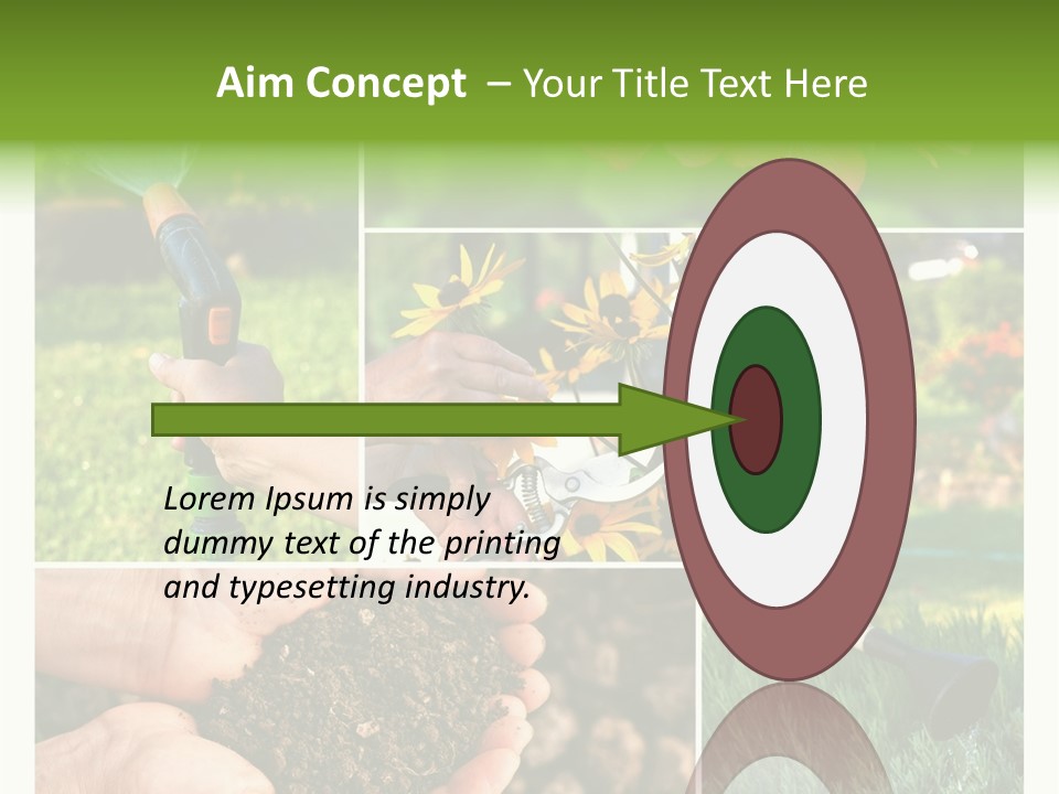 Colorful Spring Land PowerPoint Template