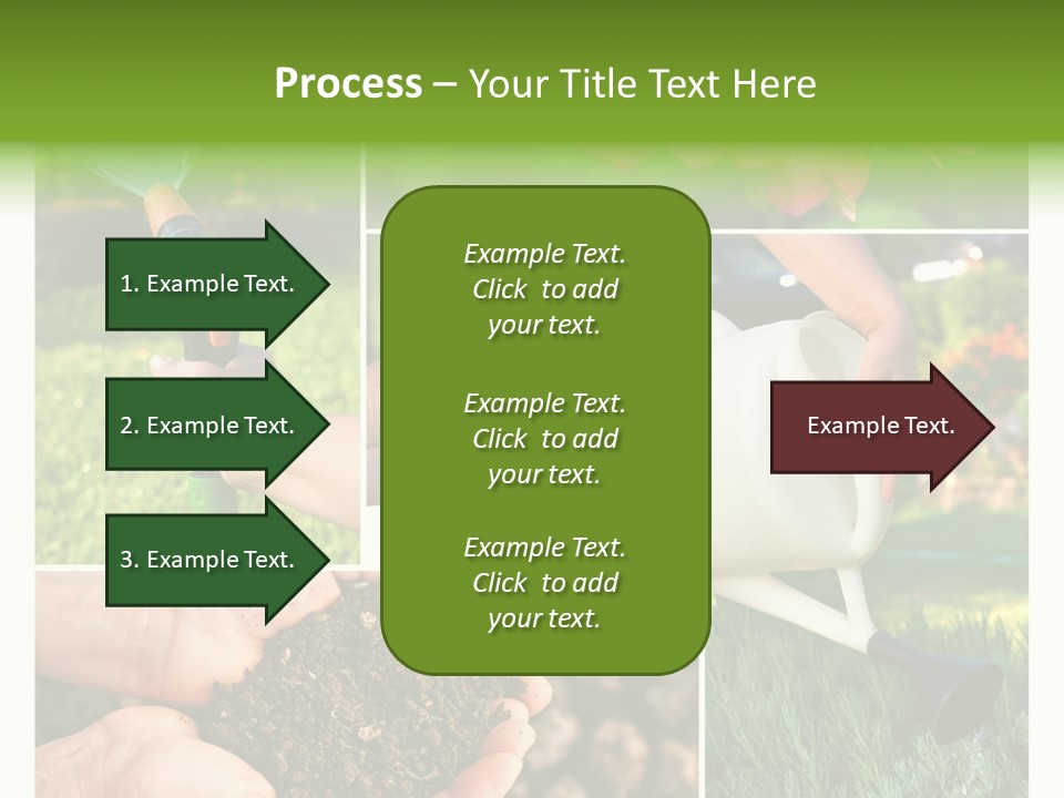 Colorful Spring Land PowerPoint Template