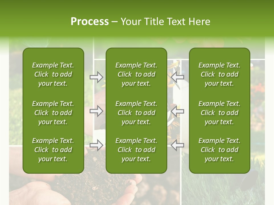 Colorful Spring Land PowerPoint Template