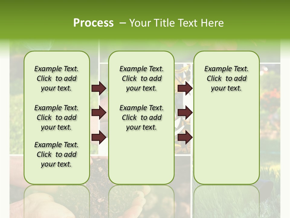 Colorful Spring Land PowerPoint Template
