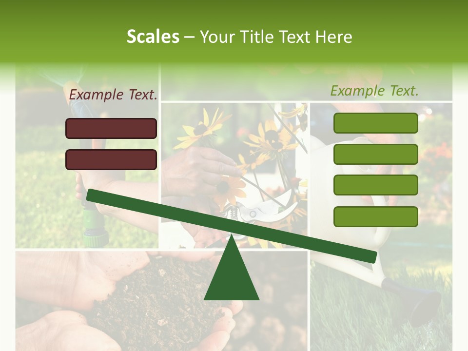Colorful Spring Land PowerPoint Template
