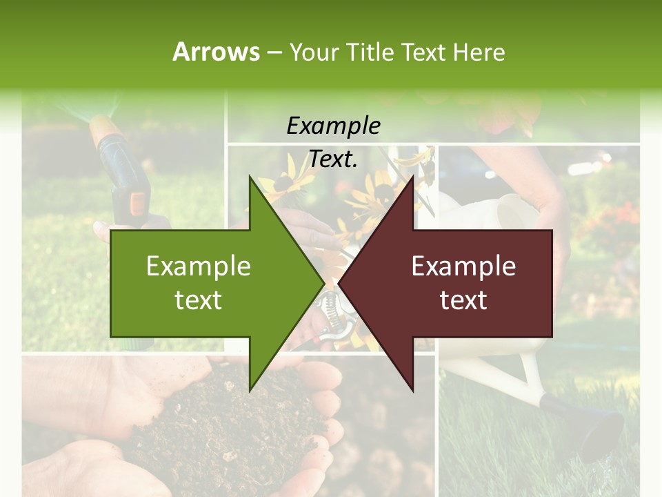 Colorful Spring Land PowerPoint Template