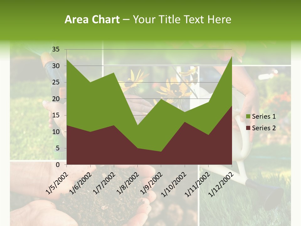 Colorful Spring Land PowerPoint Template
