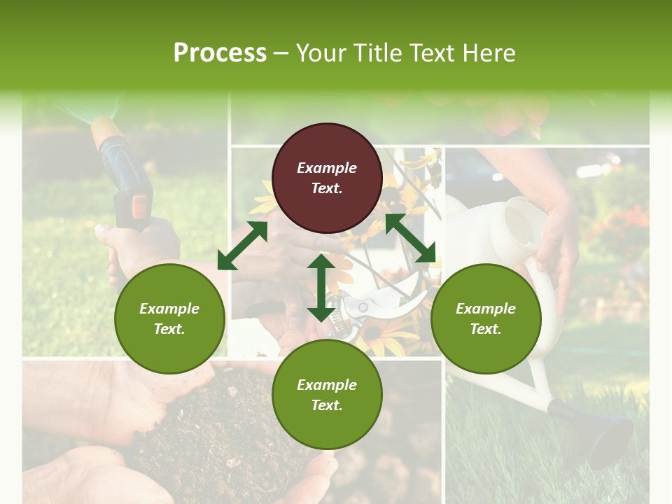 Colorful Spring Land PowerPoint Template
