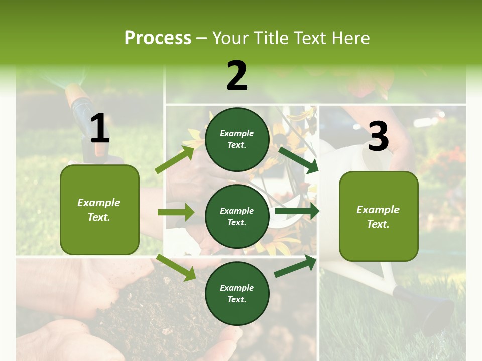 Colorful Spring Land PowerPoint Template