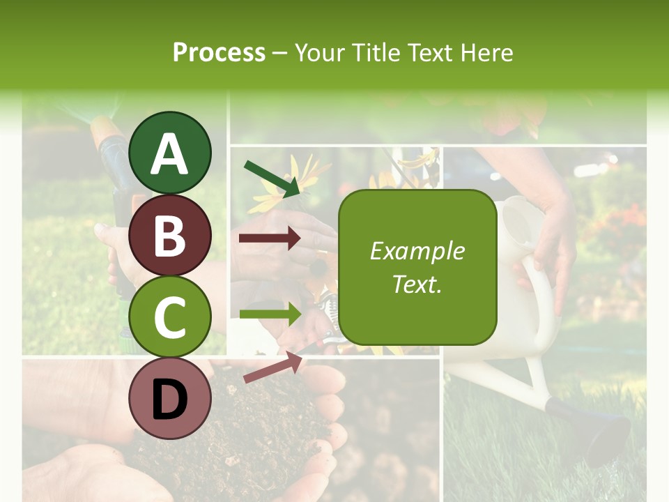 Colorful Spring Land PowerPoint Template