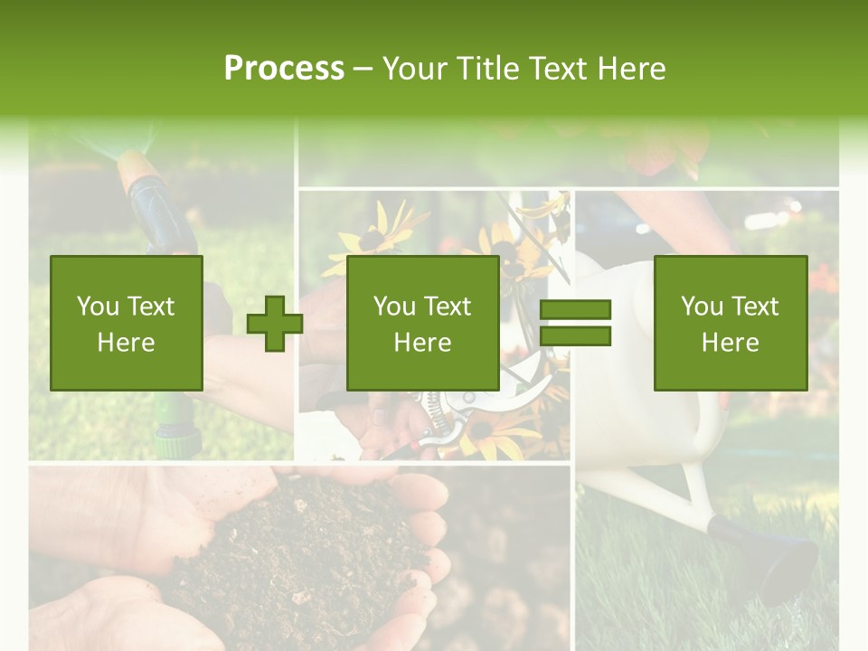 Colorful Spring Land PowerPoint Template