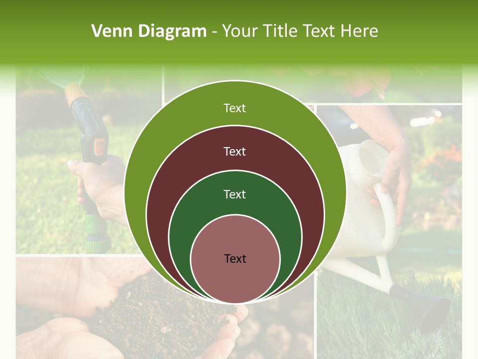 Colorful Spring Land PowerPoint Template