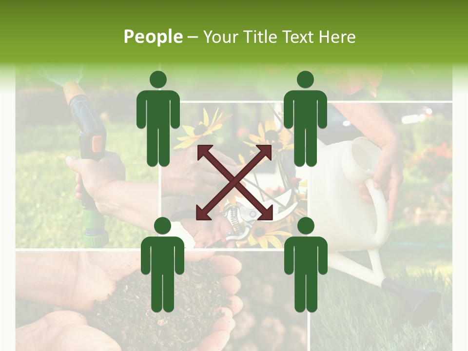 Colorful Spring Land PowerPoint Template