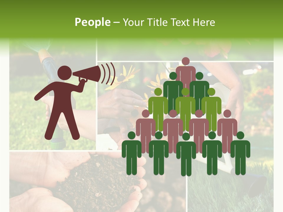 Colorful Spring Land PowerPoint Template