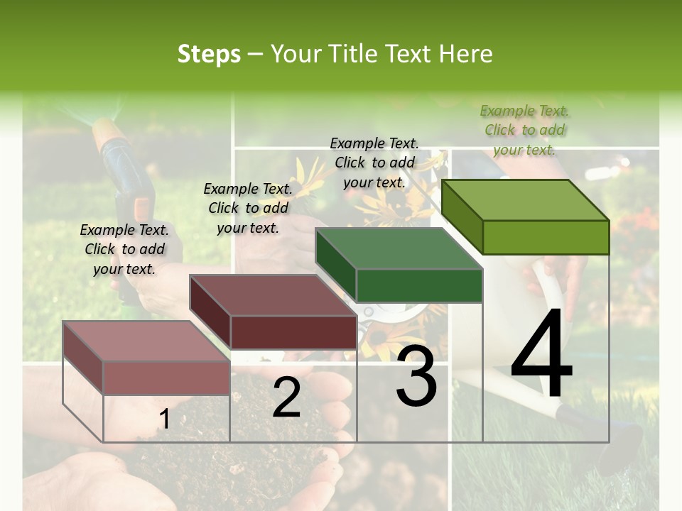Colorful Spring Land PowerPoint Template
