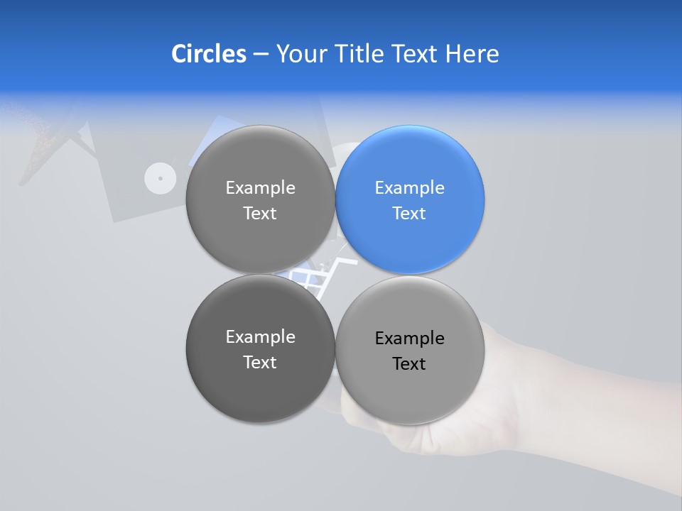 Phone Closeup Buy Online PowerPoint Template