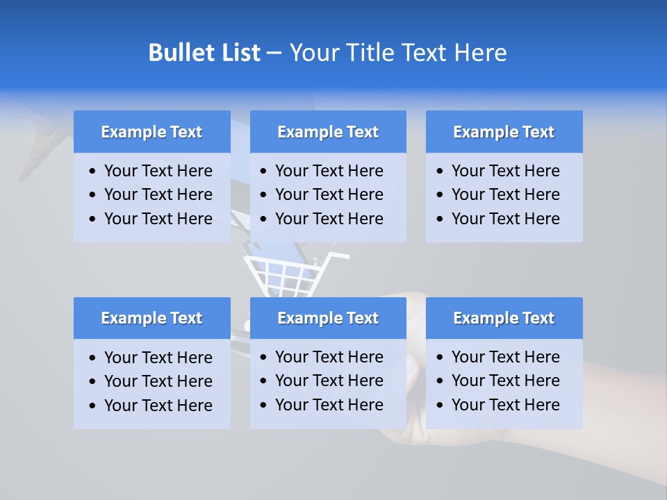 Phone Closeup Buy Online PowerPoint Template