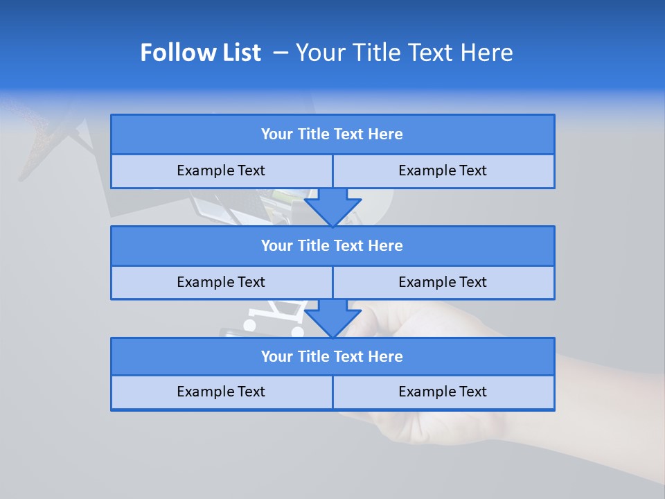 Phone Closeup Buy Online PowerPoint Template