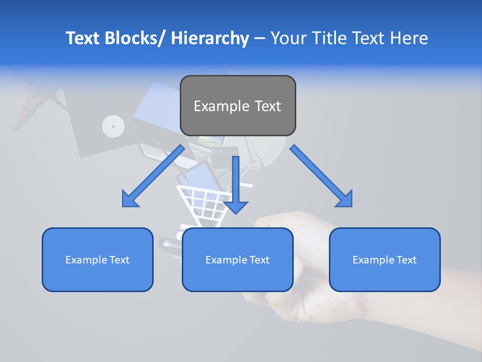 Phone Closeup Buy Online PowerPoint Template