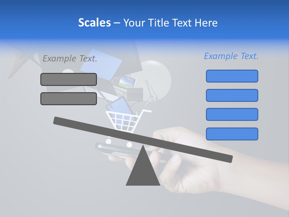 Phone Closeup Buy Online PowerPoint Template