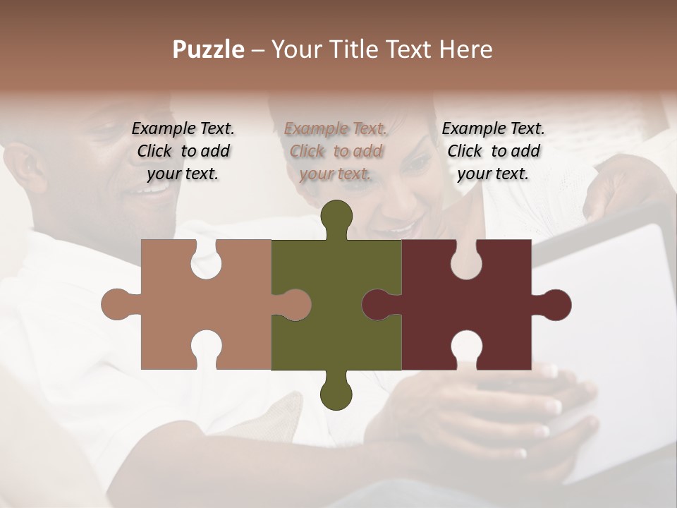 Communication Computer Black PowerPoint Template