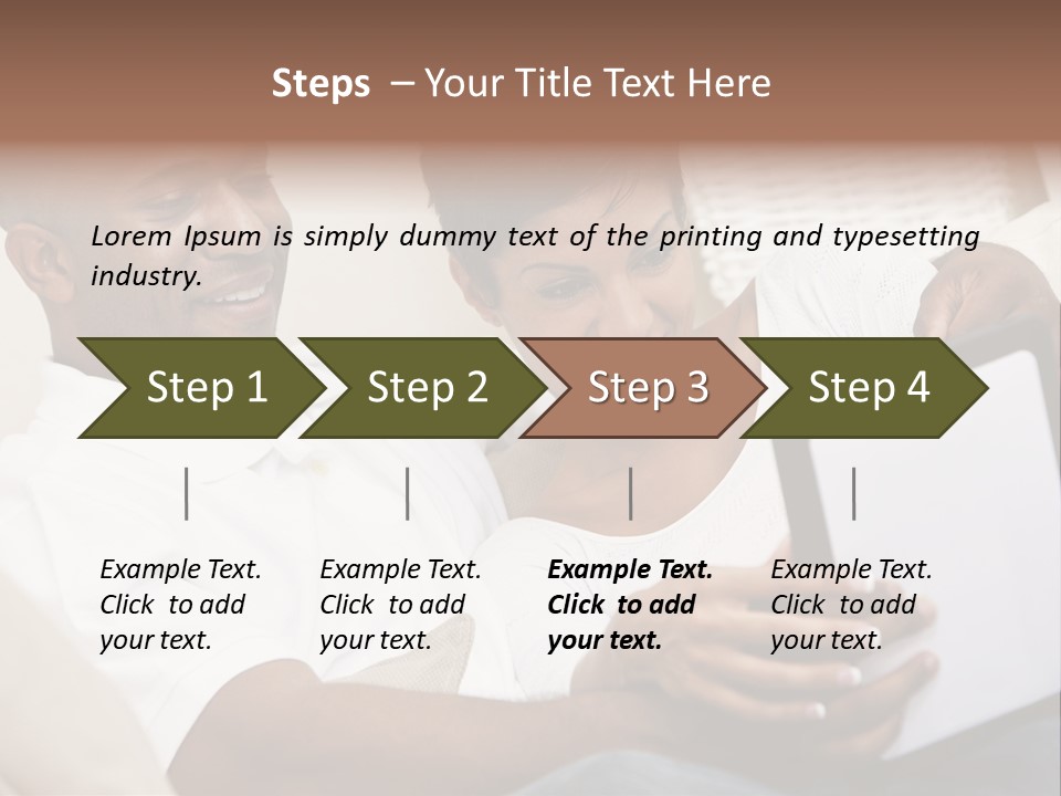 Communication Computer Black PowerPoint Template