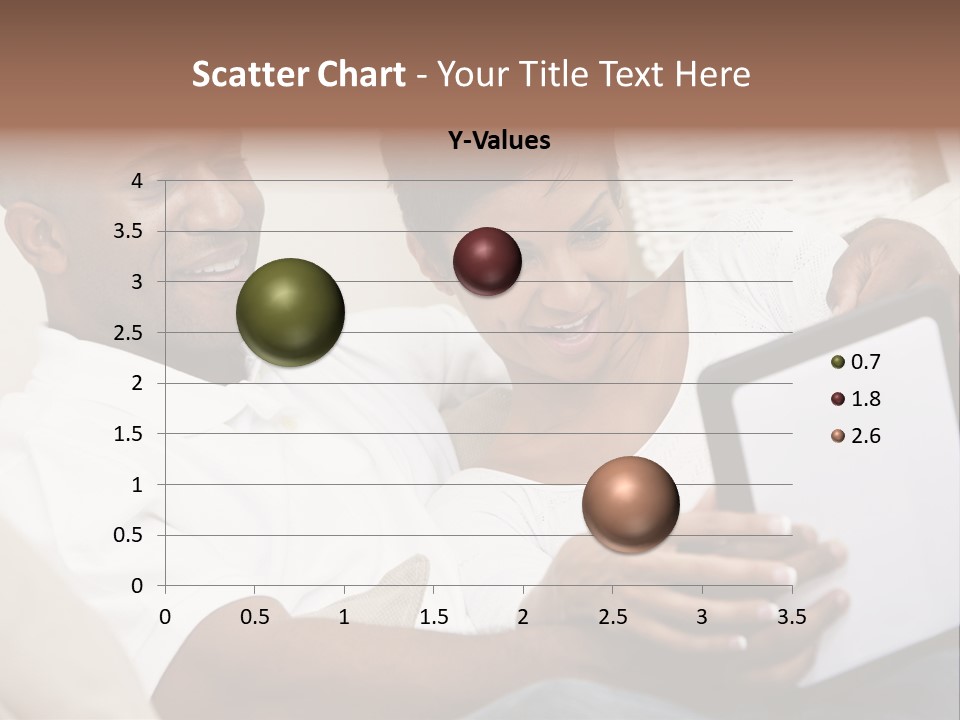 Communication Computer Black PowerPoint Template
