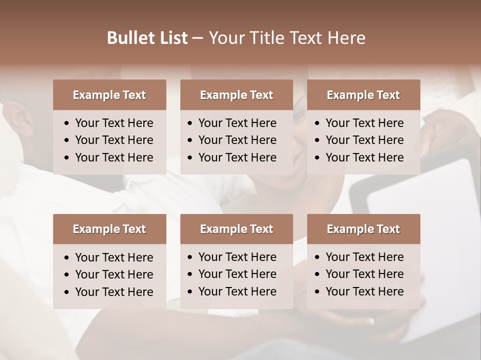 Communication Computer Black PowerPoint Template