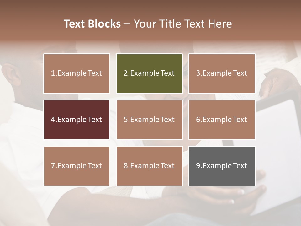 Communication Computer Black PowerPoint Template