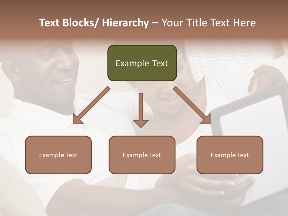 Communication Computer Black PowerPoint Template