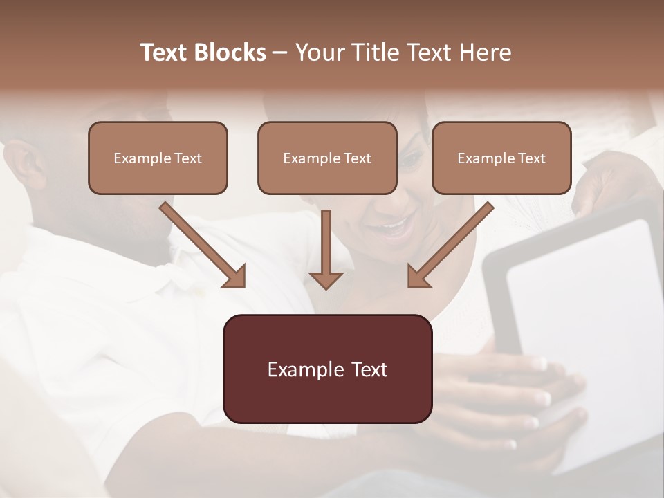 Communication Computer Black PowerPoint Template