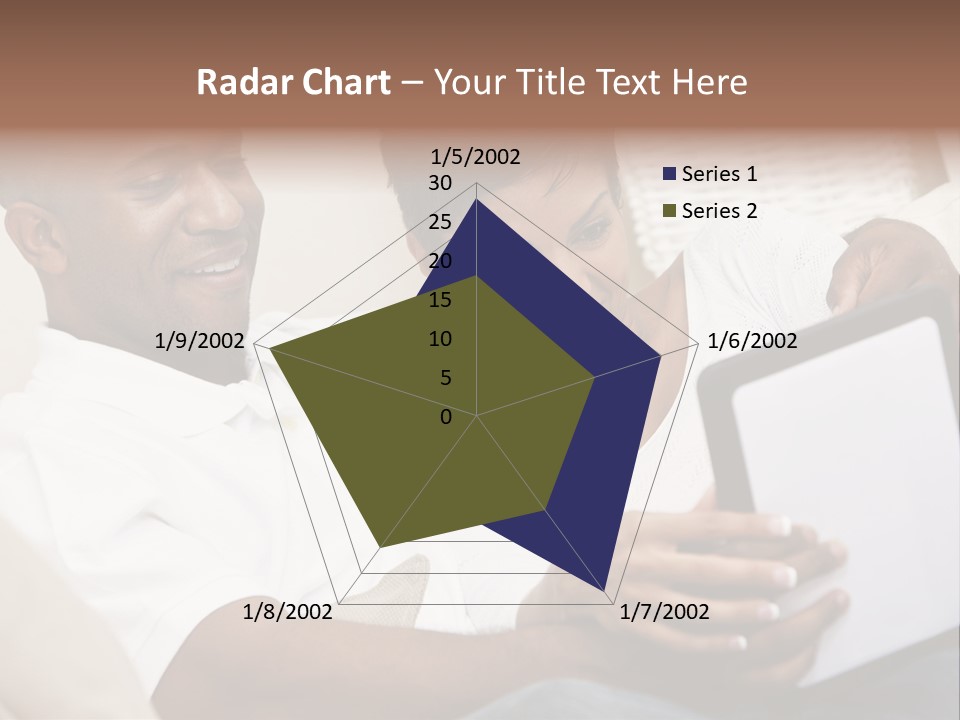 Communication Computer Black PowerPoint Template