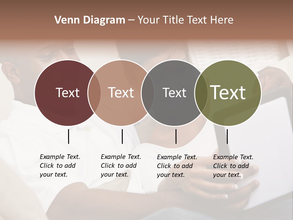 Communication Computer Black PowerPoint Template