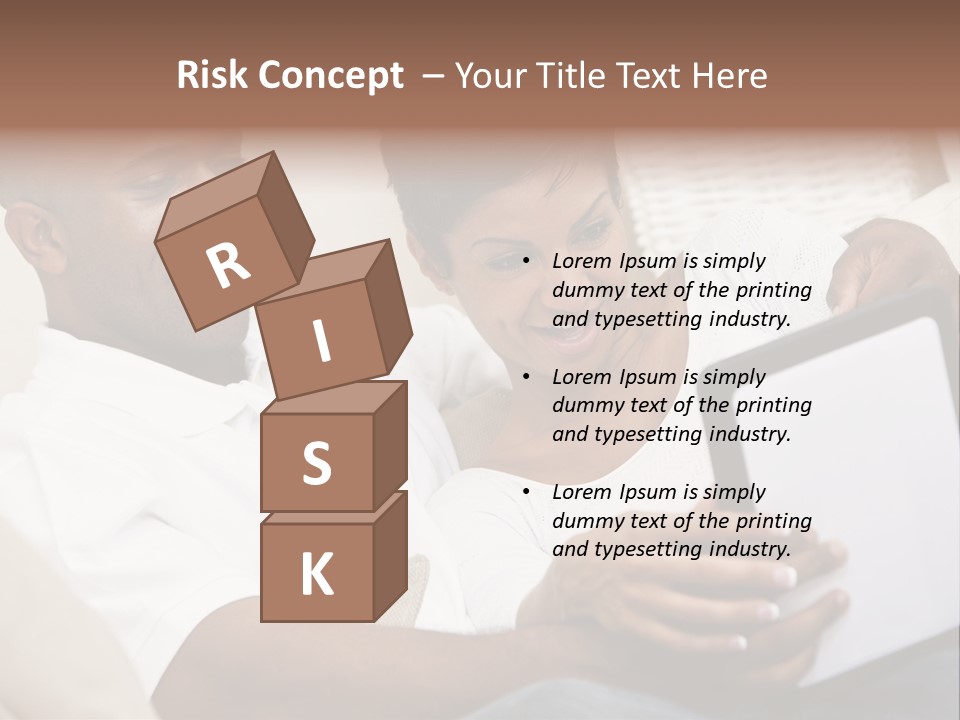 Communication Computer Black PowerPoint Template