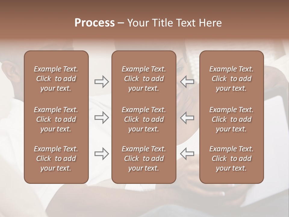 Communication Computer Black PowerPoint Template