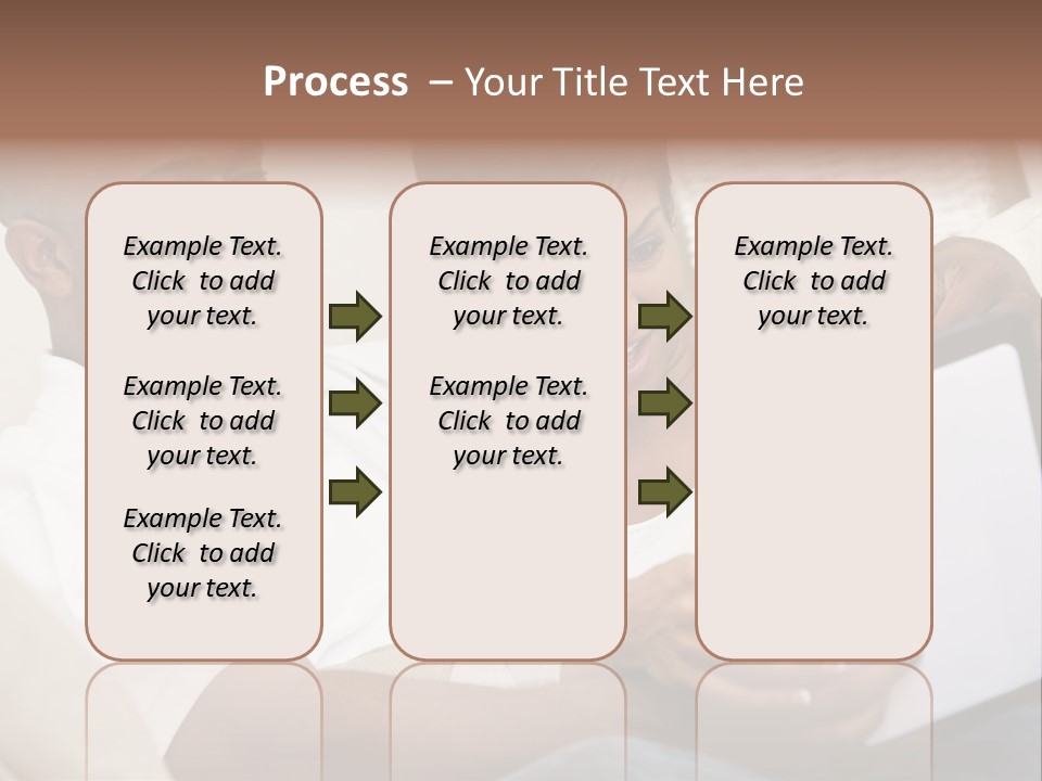 Communication Computer Black PowerPoint Template