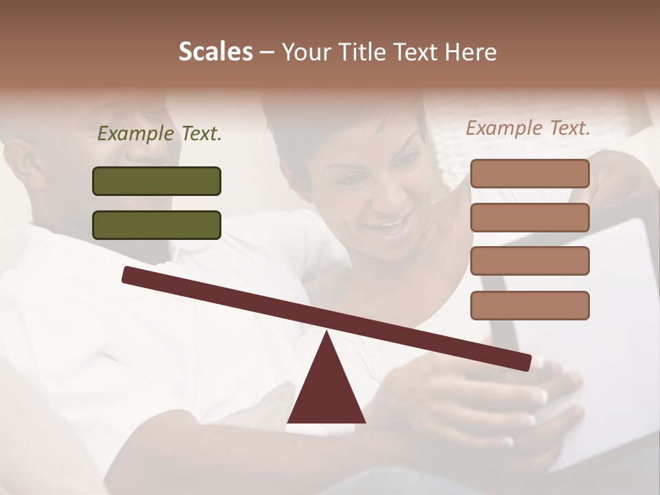 Communication Computer Black PowerPoint Template