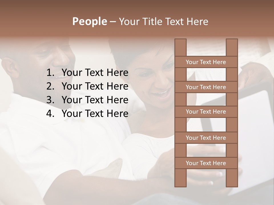 Communication Computer Black PowerPoint Template