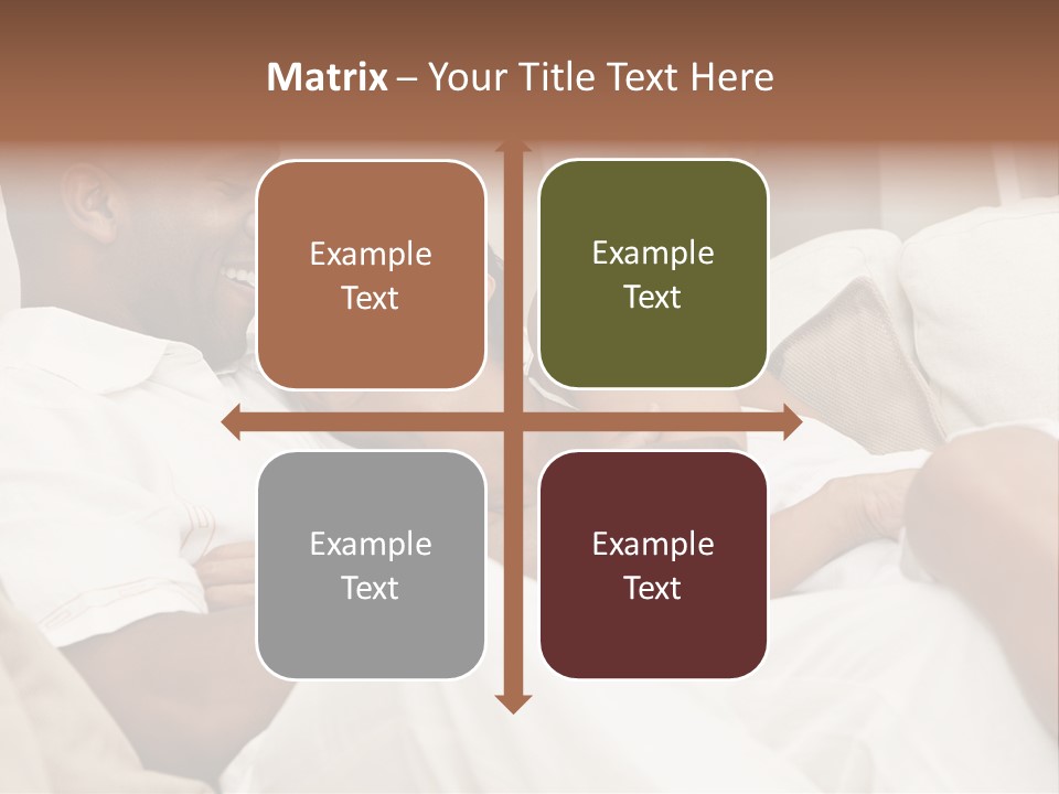 Wife Date Short Hair PowerPoint Template