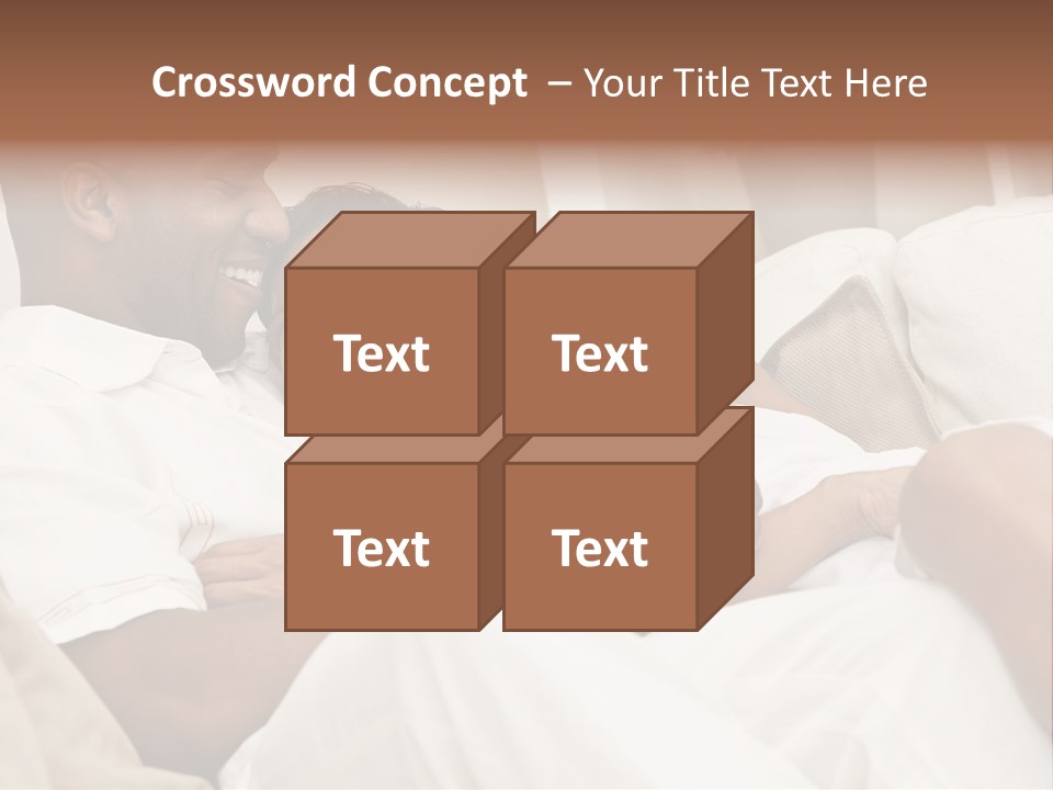 Wife Date Short Hair PowerPoint Template