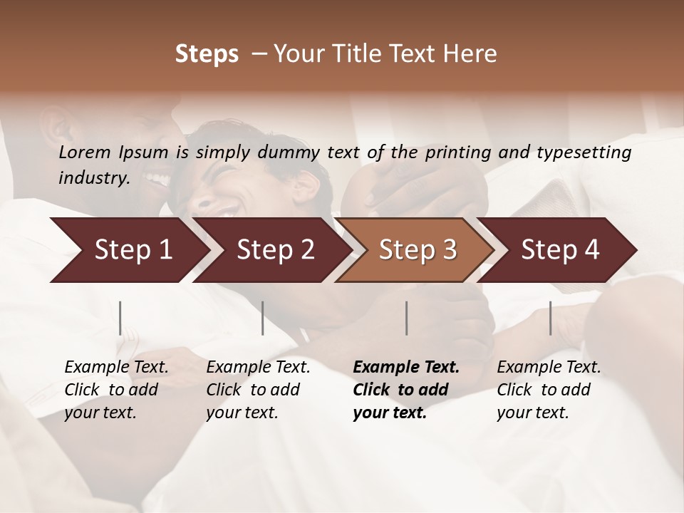 Wife Date Short Hair PowerPoint Template