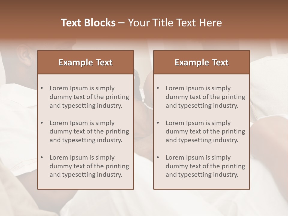 Wife Date Short Hair PowerPoint Template