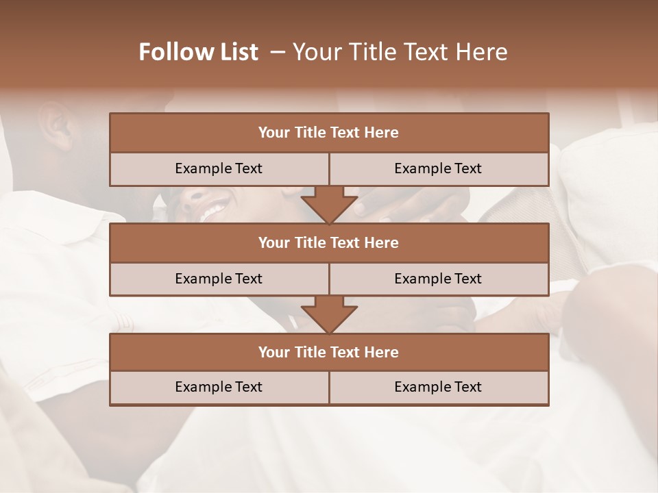 Wife Date Short Hair PowerPoint Template