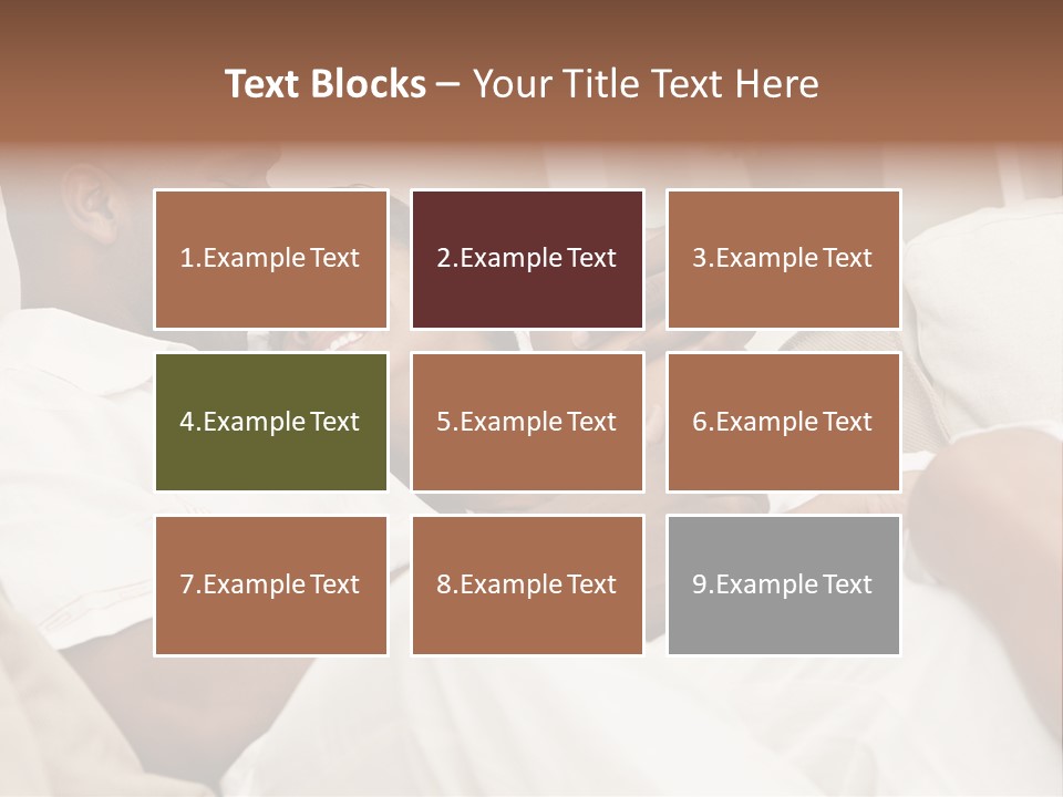 Wife Date Short Hair PowerPoint Template