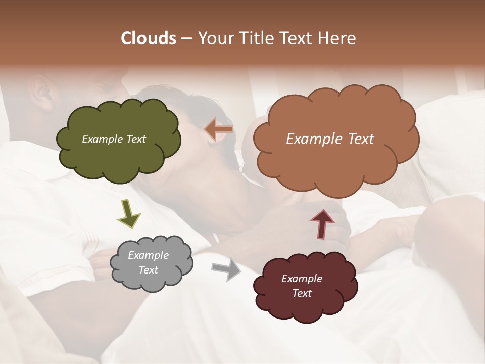 Wife Date Short Hair PowerPoint Template