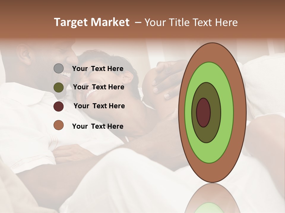 Wife Date Short Hair PowerPoint Template