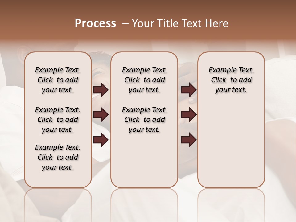Wife Date Short Hair PowerPoint Template